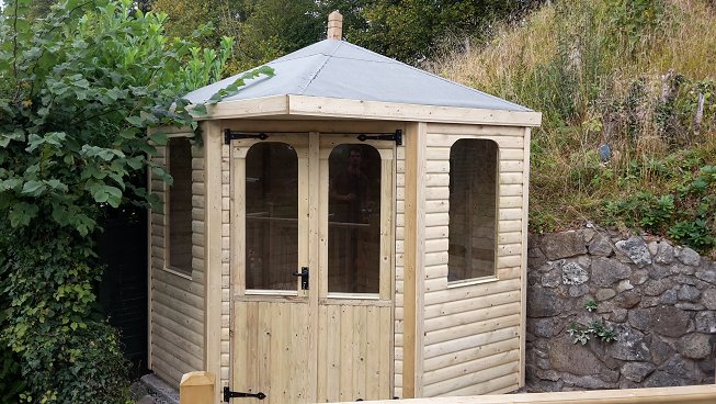 Corner Shed
